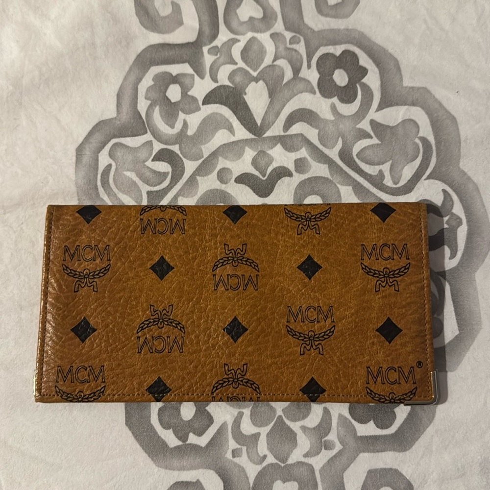 Vintage authentic MCM fold wallet